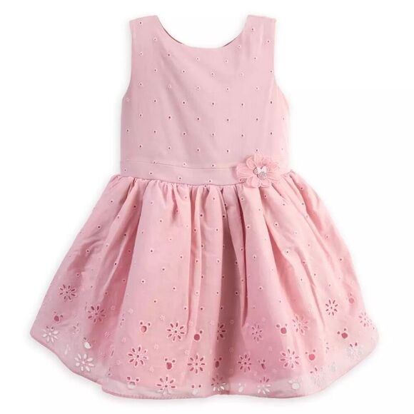 Disney Minnie Mouse Eyelet Dress for Girls Size 2T - Picture 1 of 9